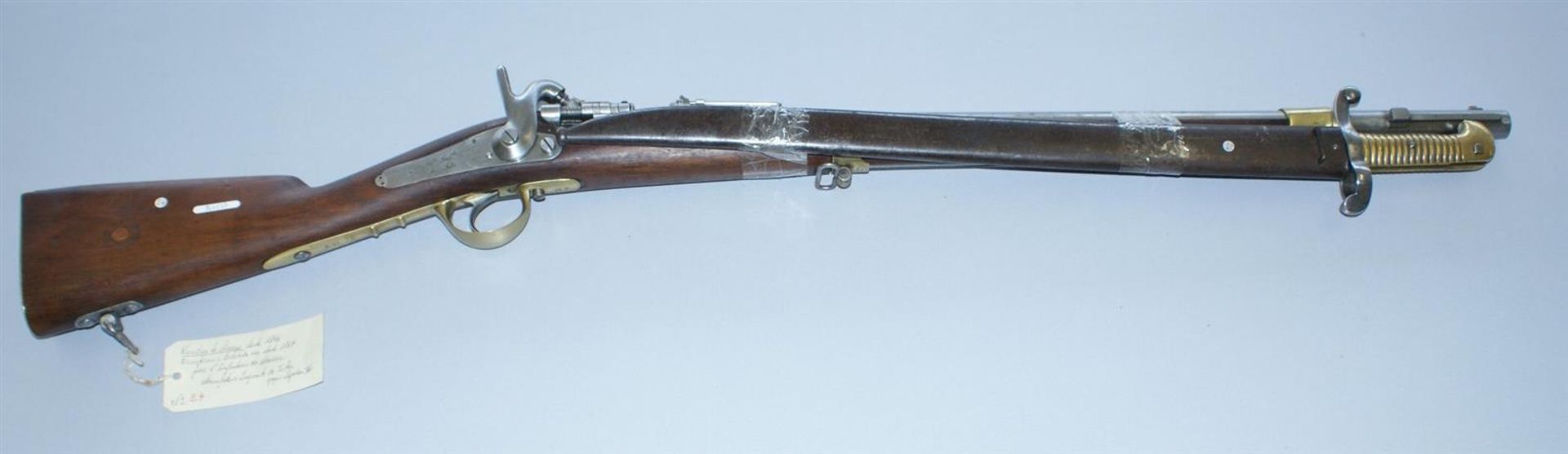 1 CARABINE de chasseur modèle 1846 modifié 1867 à tabatière pour Infanterie de [...] - Bild 2 aus 4