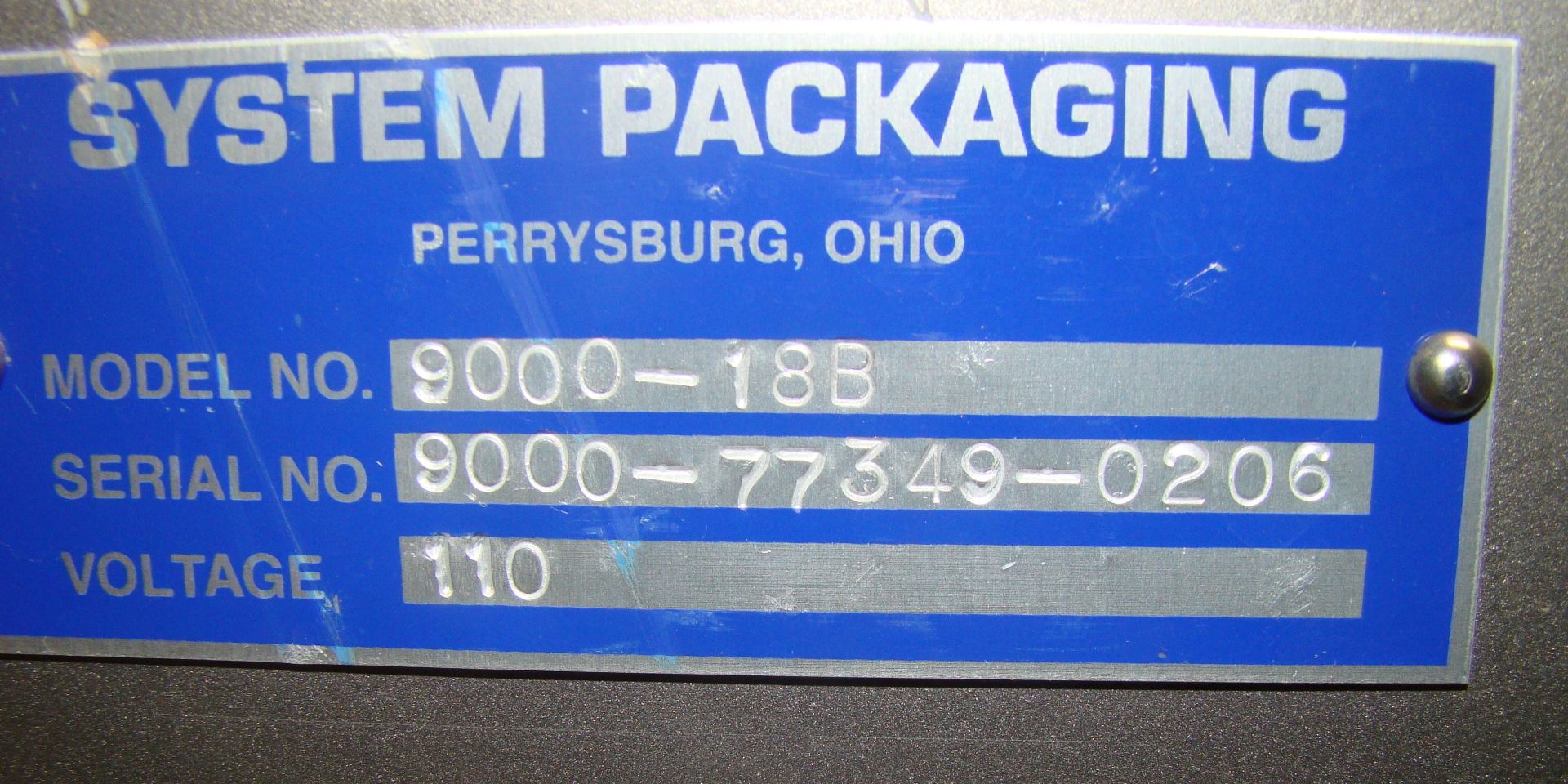 System Packaging Model 9000-18B Double Web Machine - Image 3 of 11