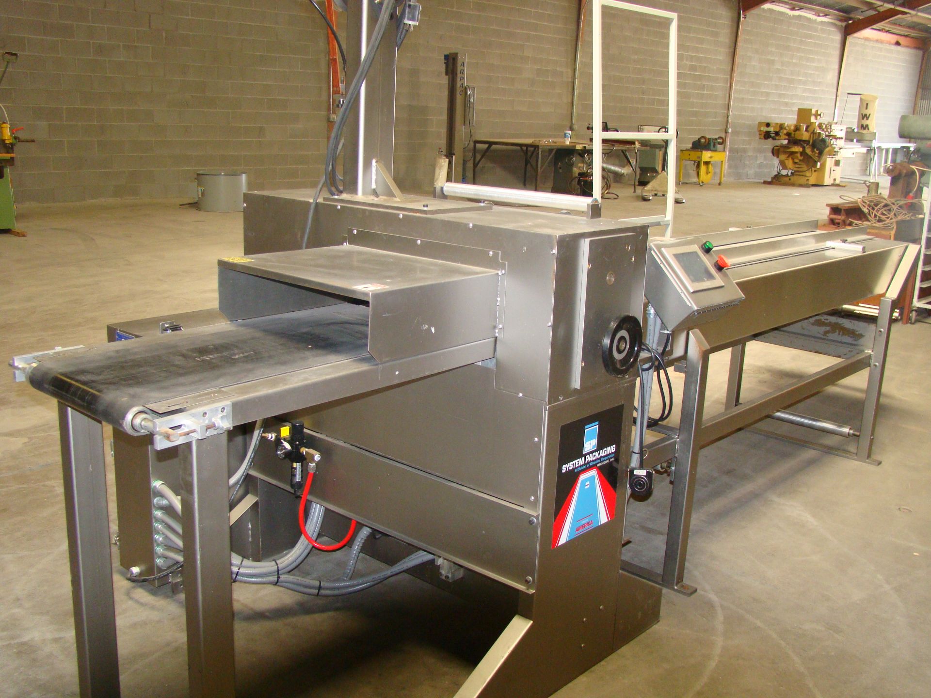 System Packaging Model 9000-18B Double Web Machine - Image 2 of 11