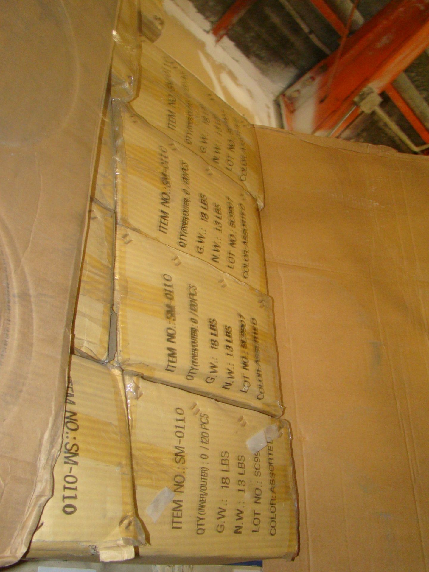 Lot of Boxes of 7” hot pads-wicker (120 per box)