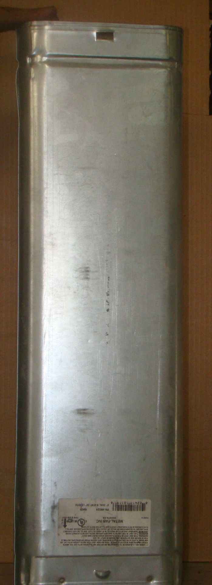 4” Oval B-vent 24” length