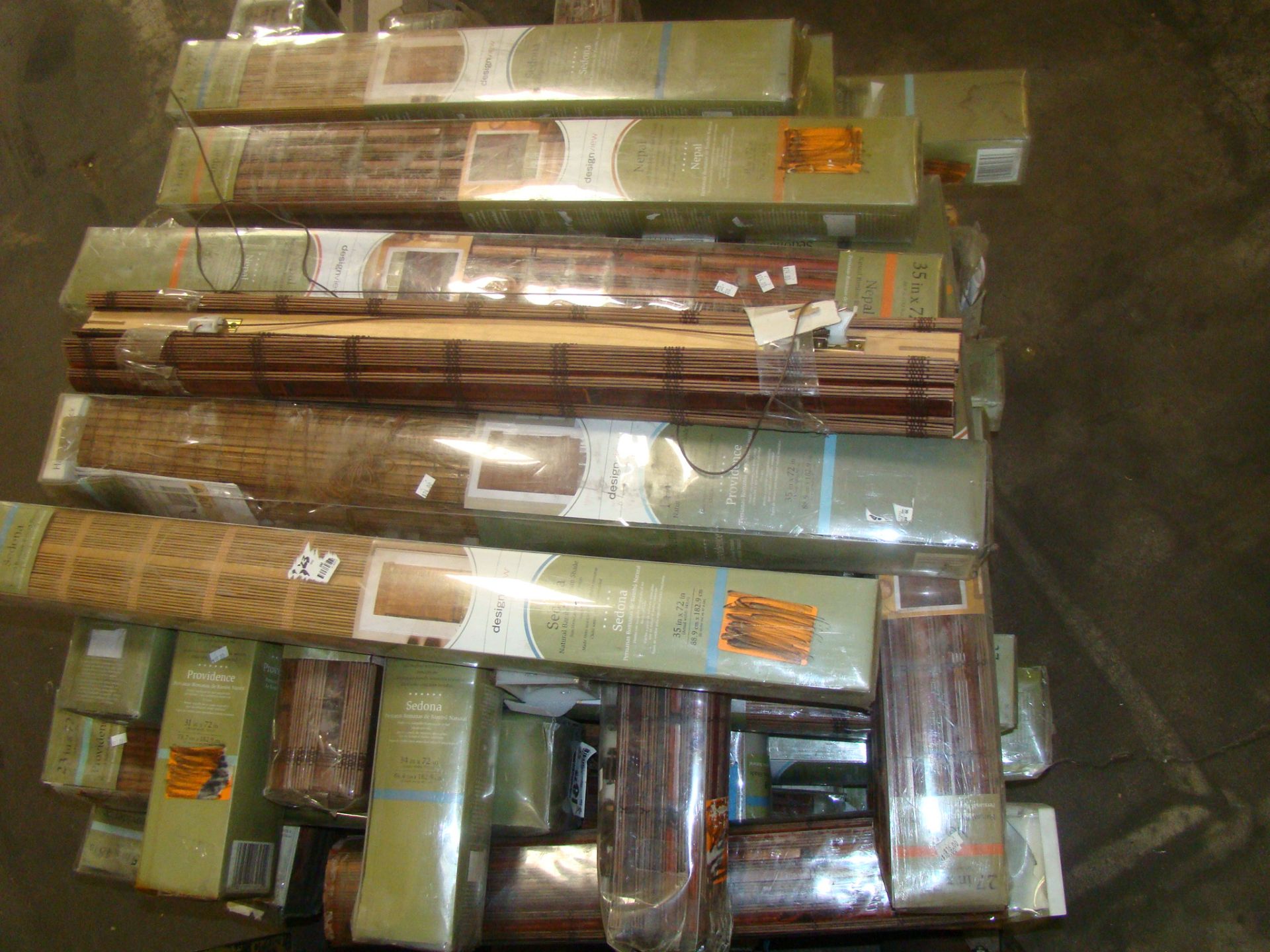 Pallet of Bamboo blinds - Image 5 of 5