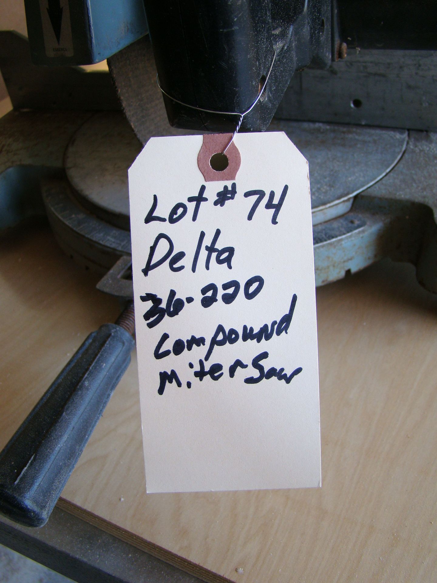 Delta 36-220 Compound Miter Saw; 120V - Image 3 of 4