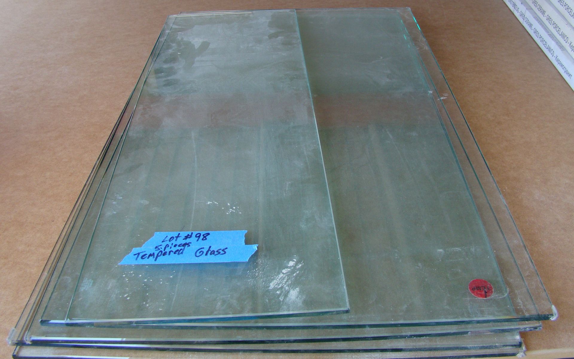5 Pieces of Tempered Glass