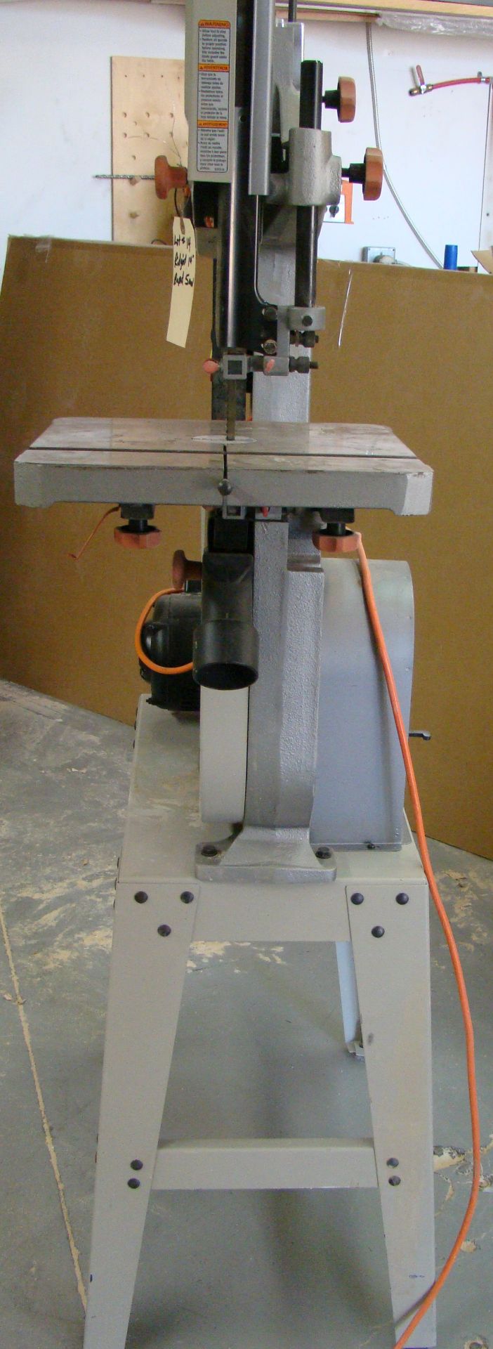 Ridgid 14" Band Saw Model #BS14000 110 volts - Image 5 of 5