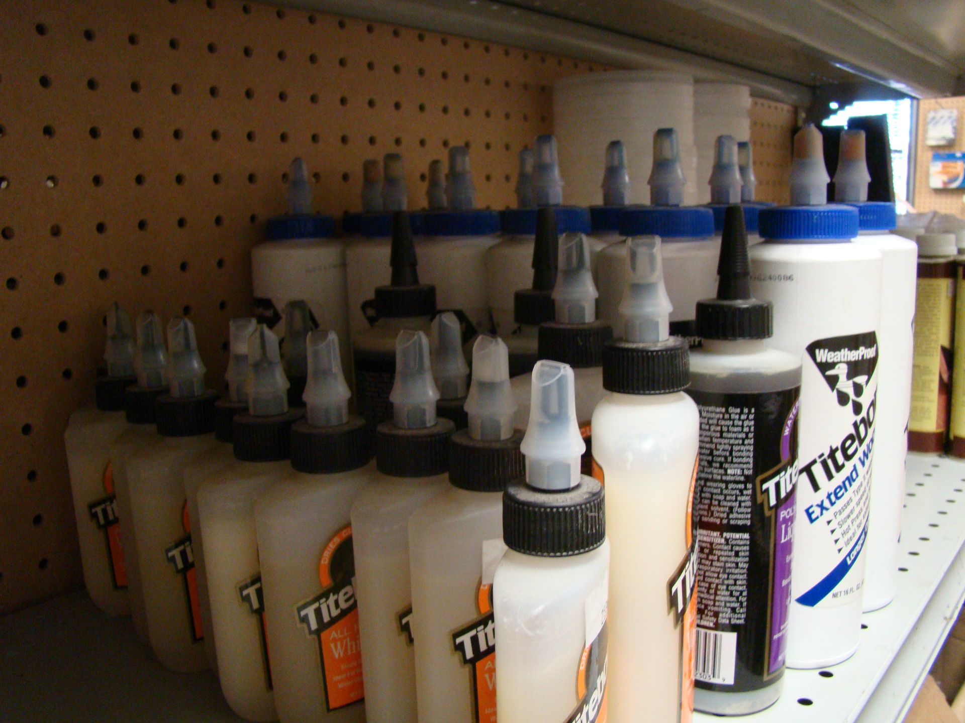 Titebond All Purpose White Glue 4oz & 8oz bottles, Titebond Polyurethane Liquid Glue & Titebond