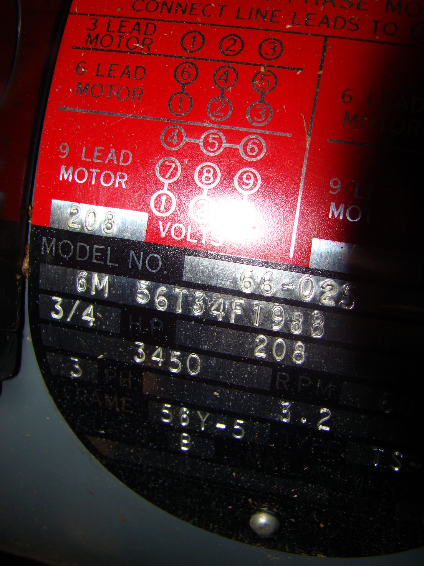 Rockwell/Delta Uniplane, Model #22-300, 3/4HP 208 Volts - Image 4 of 5