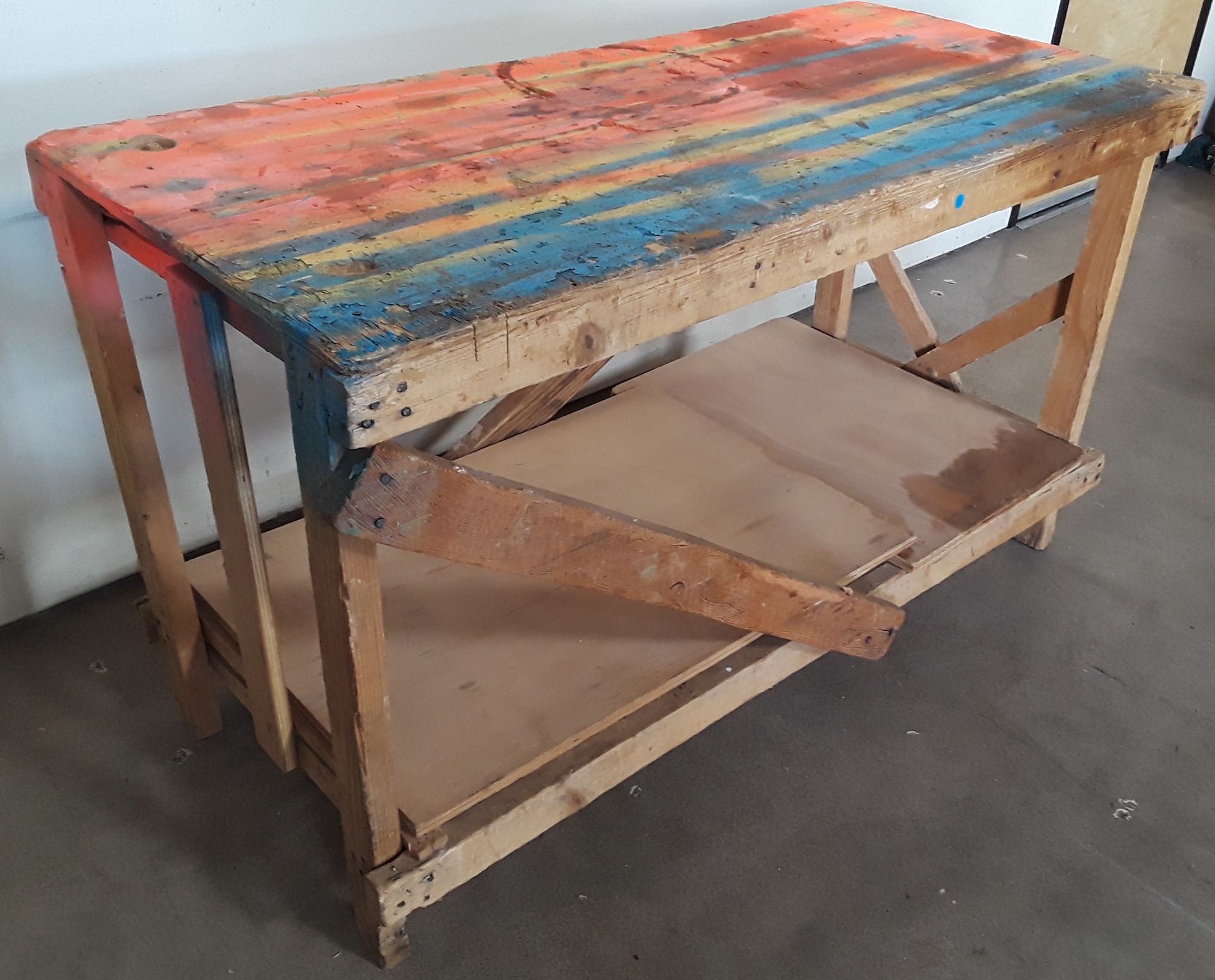 Work Table 34" h x 60" l x 27" w