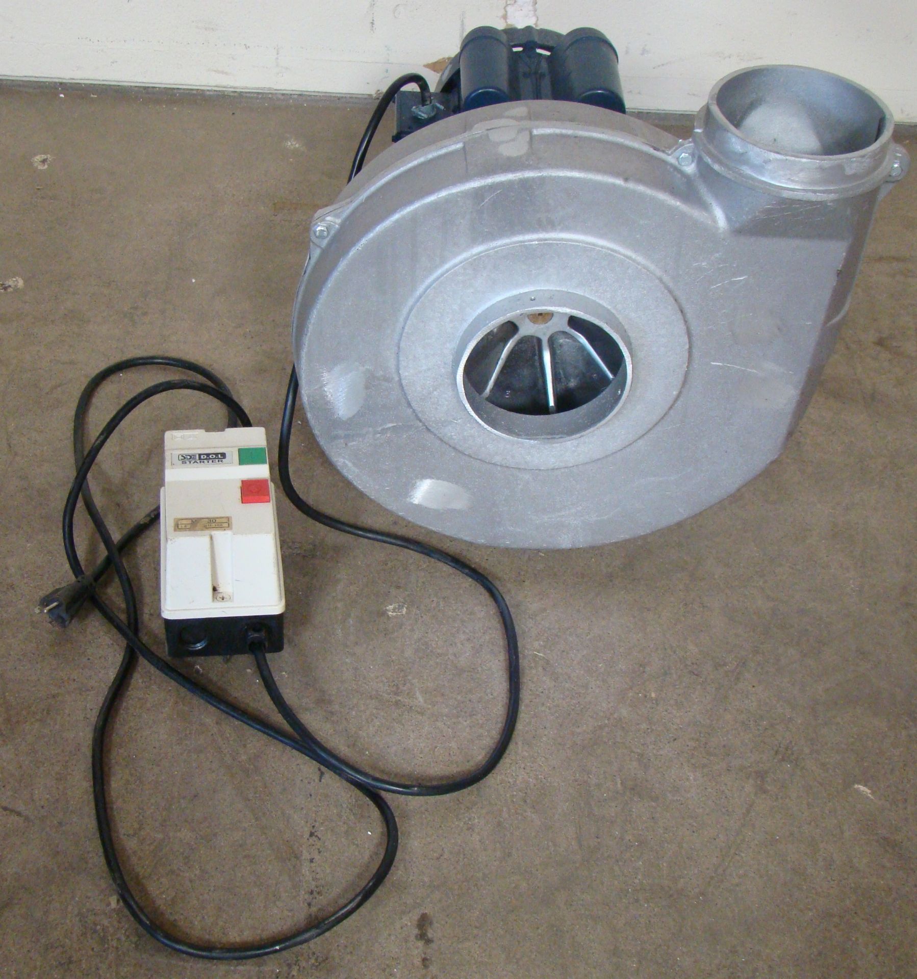 Leeson Dust Collector/Exhaust Fan Model P145K34FK4E 3HP 230 Volt