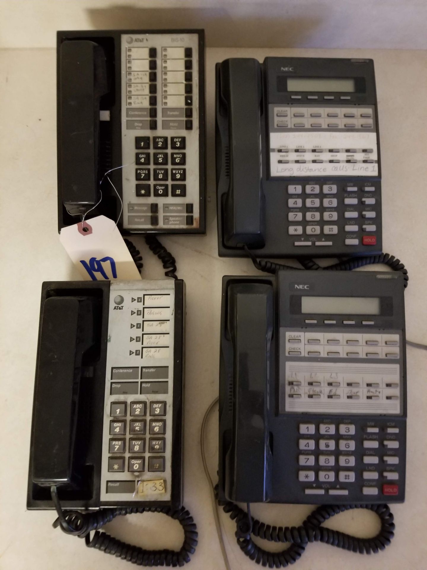 5 - Phones - At&T, Lucent, NEC