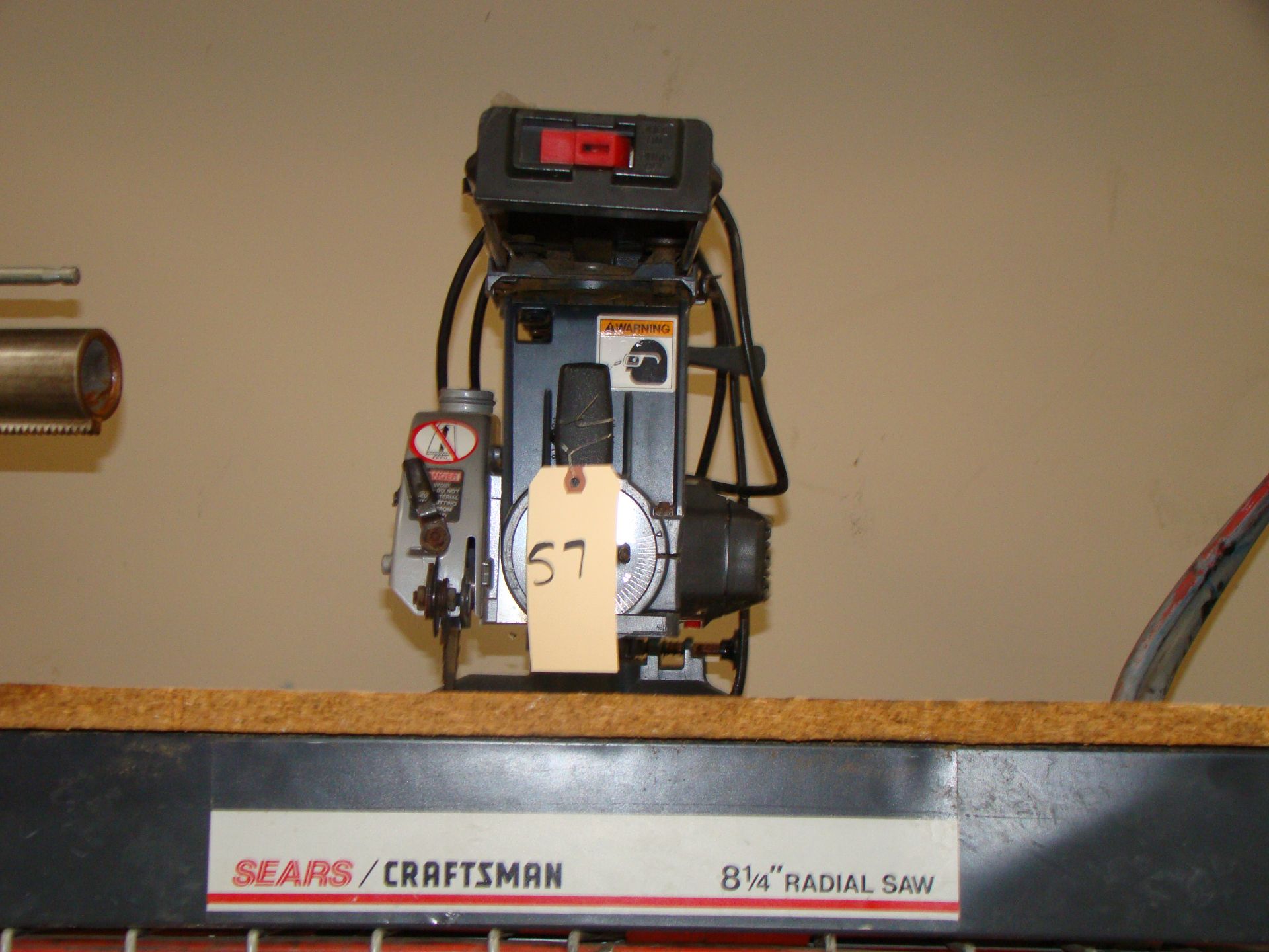 Craftsman 8-1/4" Radial Arm Saw 120 Volt - Image 5 of 5