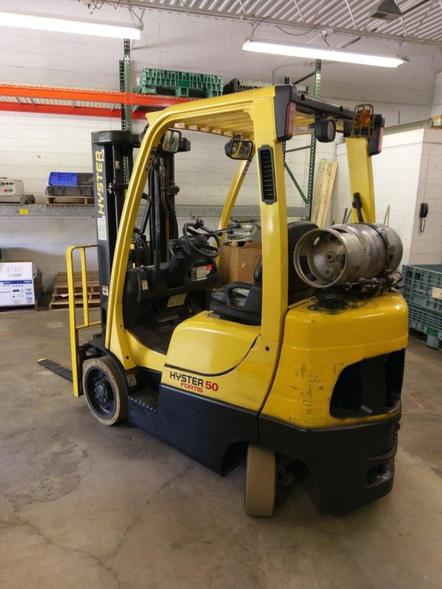 Hyster Forklift Model S50FT with Sideshift, LP Fuel - Image 6 of 7