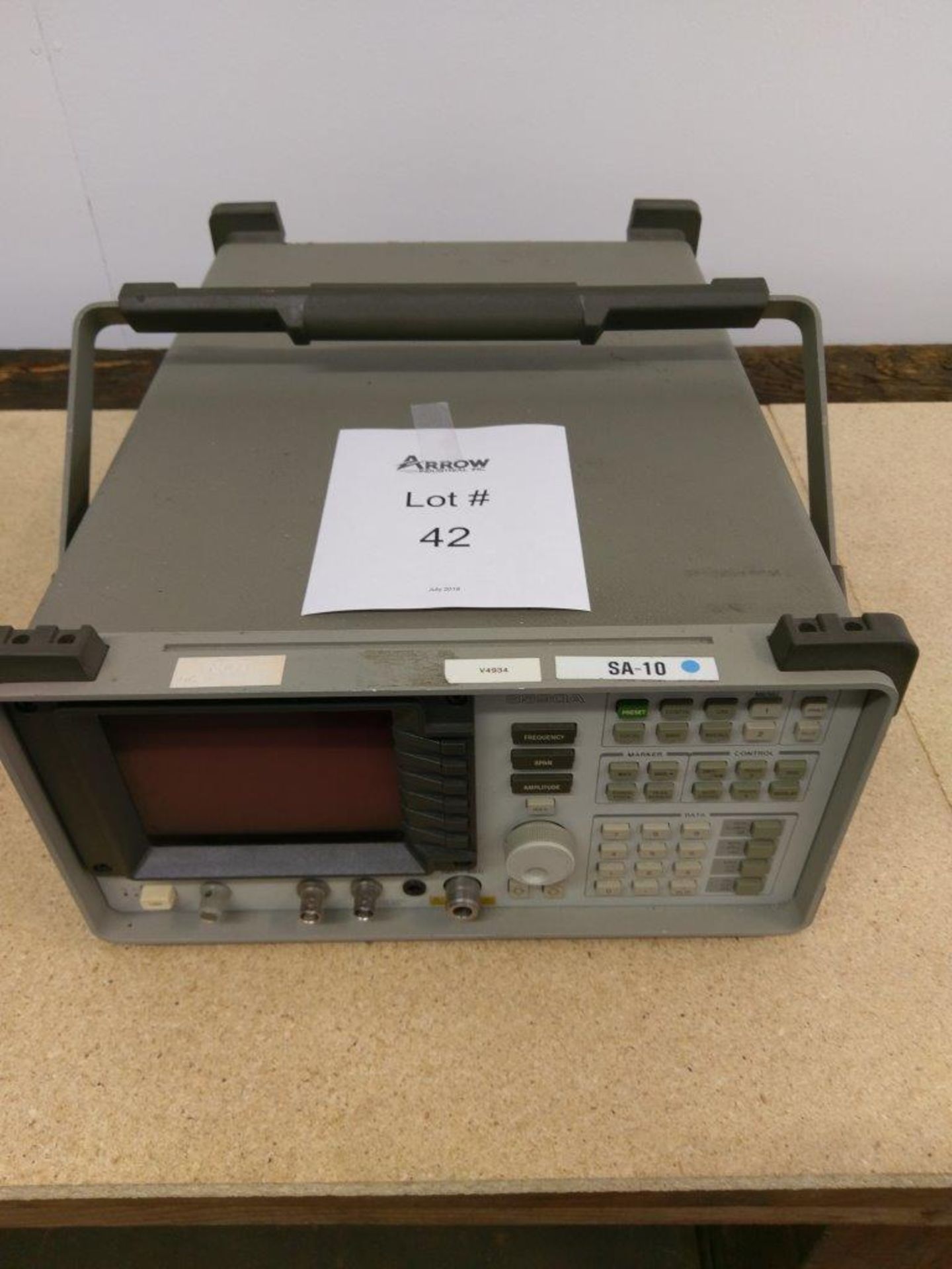 HP Hewlett Packard Model # 8590A Spectrum Analyzer