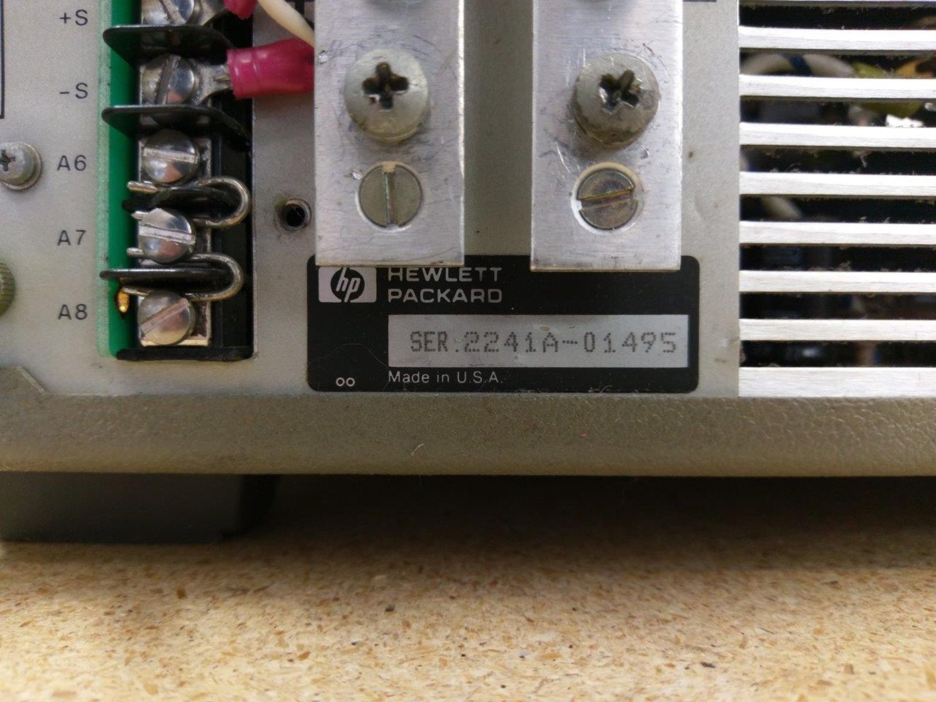 HP Hewlett Packard Model # 6012A DC Power Supply - Image 5 of 5