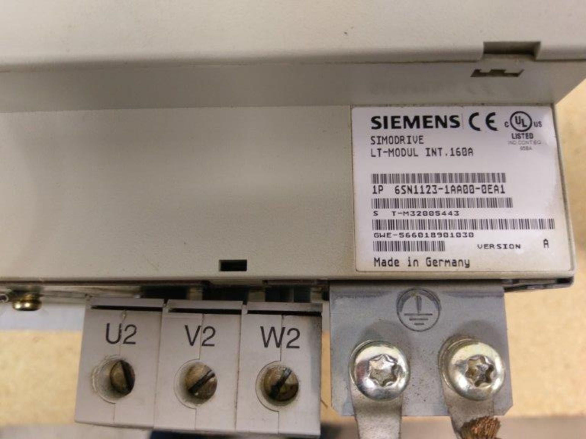 Siemens Simodrive Dual Module - Models 6SN1145-1BA02-0CA1 and 6SN1123-1AA00-0EA1 - Image 3 of 3