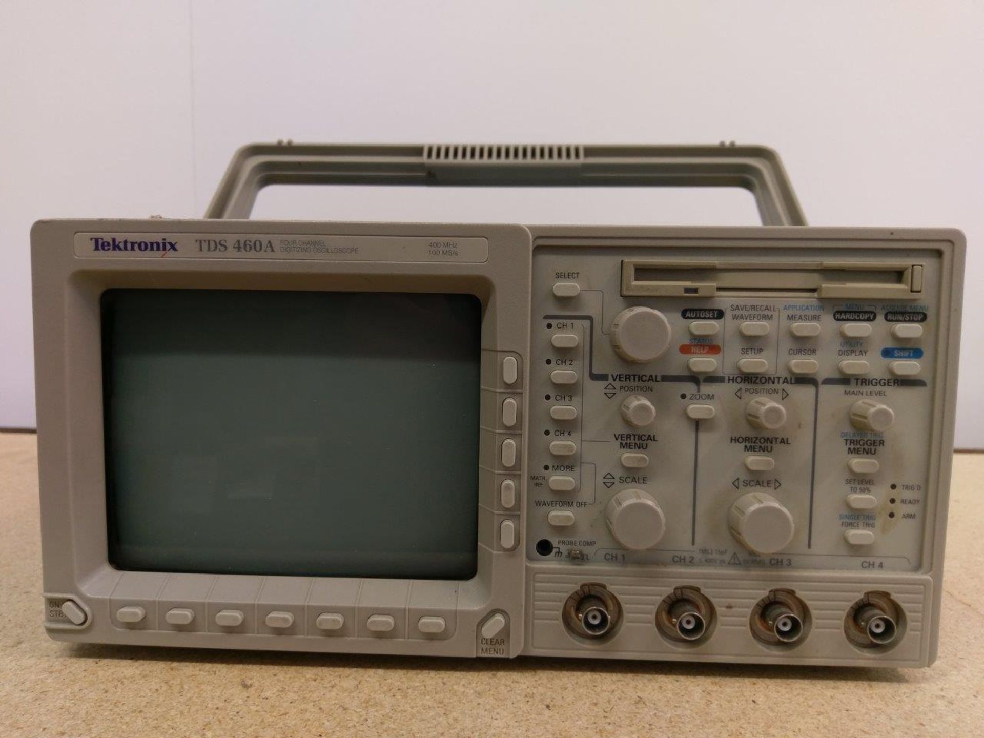 Tektronix Model TDS460A Four Channel Digitizing Oscilloscope - Image 2 of 4