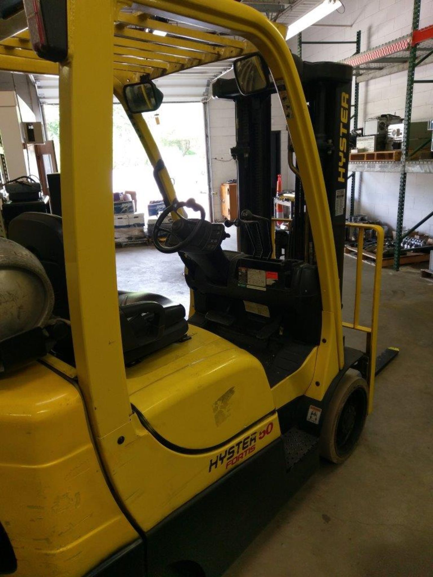 Hyster Forklift Model S50FT with Sideshift, LP Fuel - Image 4 of 7