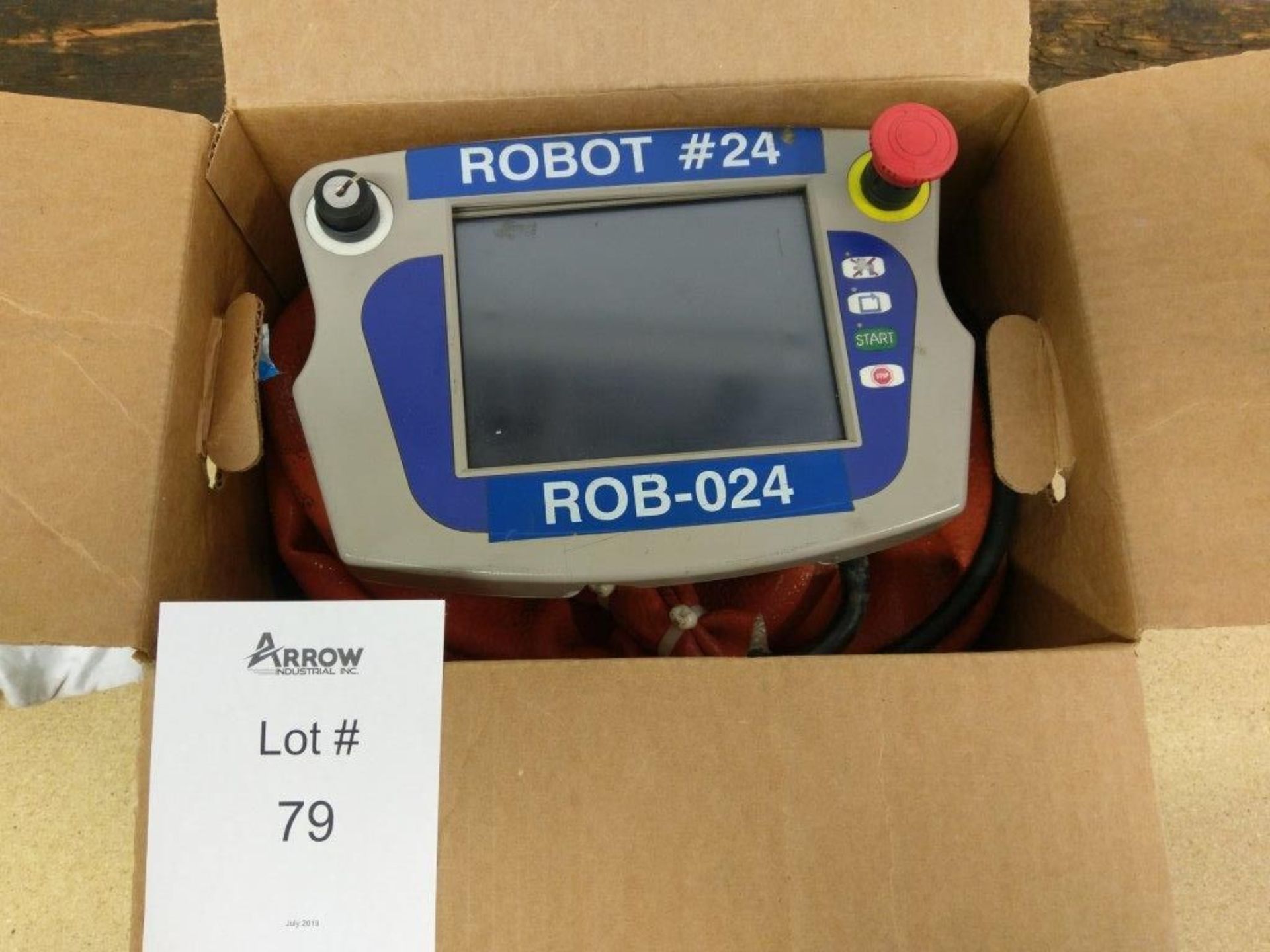 Sepro Robotique Robot Pendant with Cable