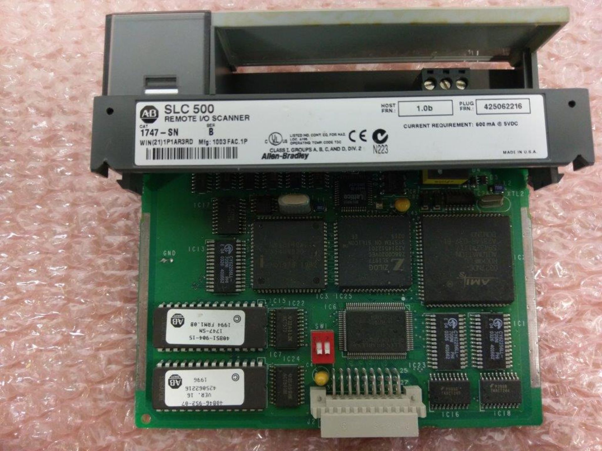 Lot of 2 Allen Bradley SLC500 Module - (1) SST-PFB-SLC Profibus Module & (1) 1747-SN Scanner - Image 5 of 5