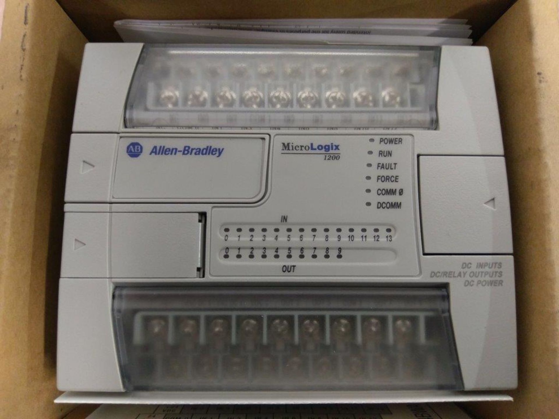 Allen Bradley MicroLogix 1200 Controller Cat# 1762-L24BXB - Image 3 of 6