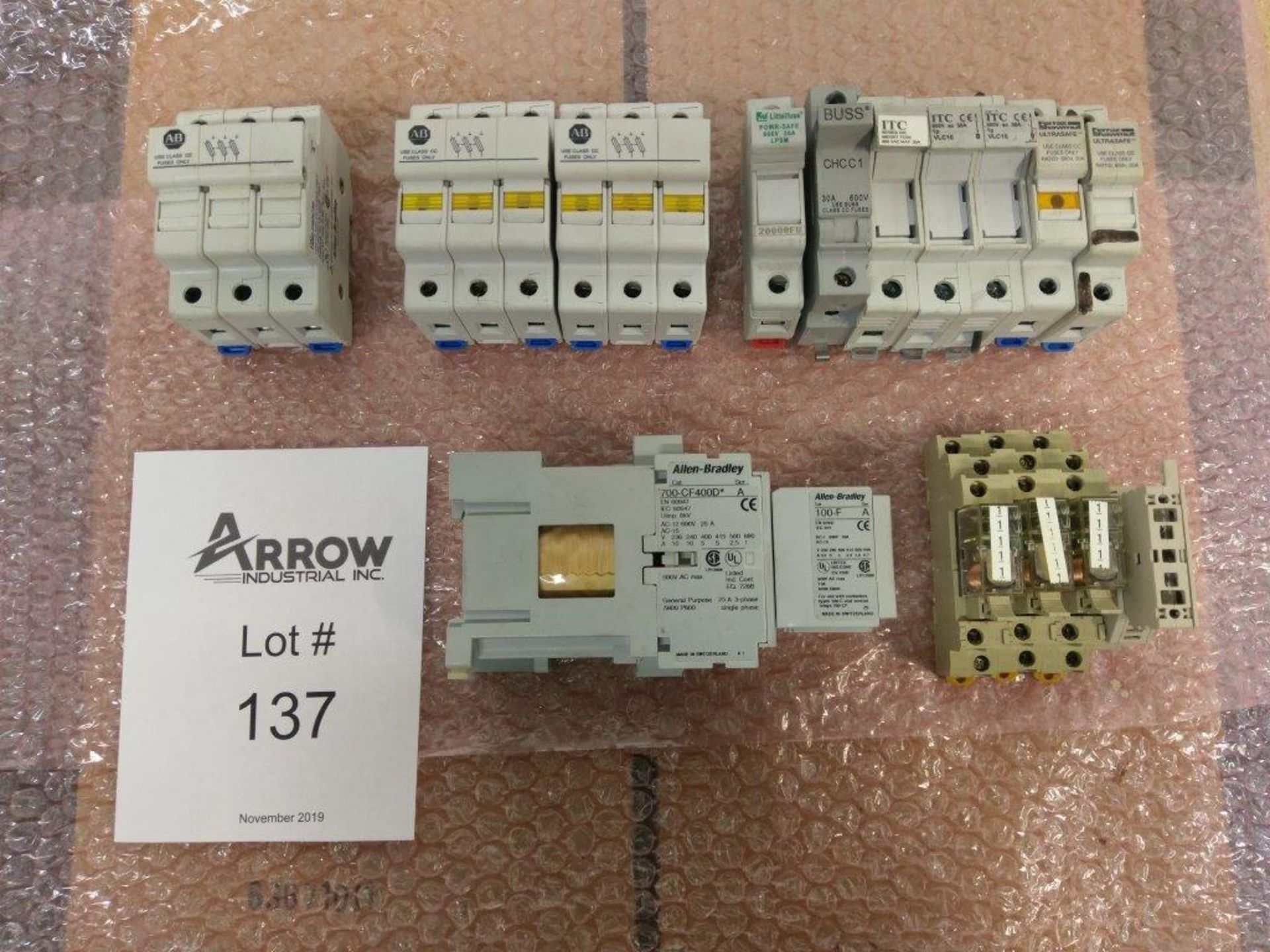 Lot of Fuse Holders & Control Relays
