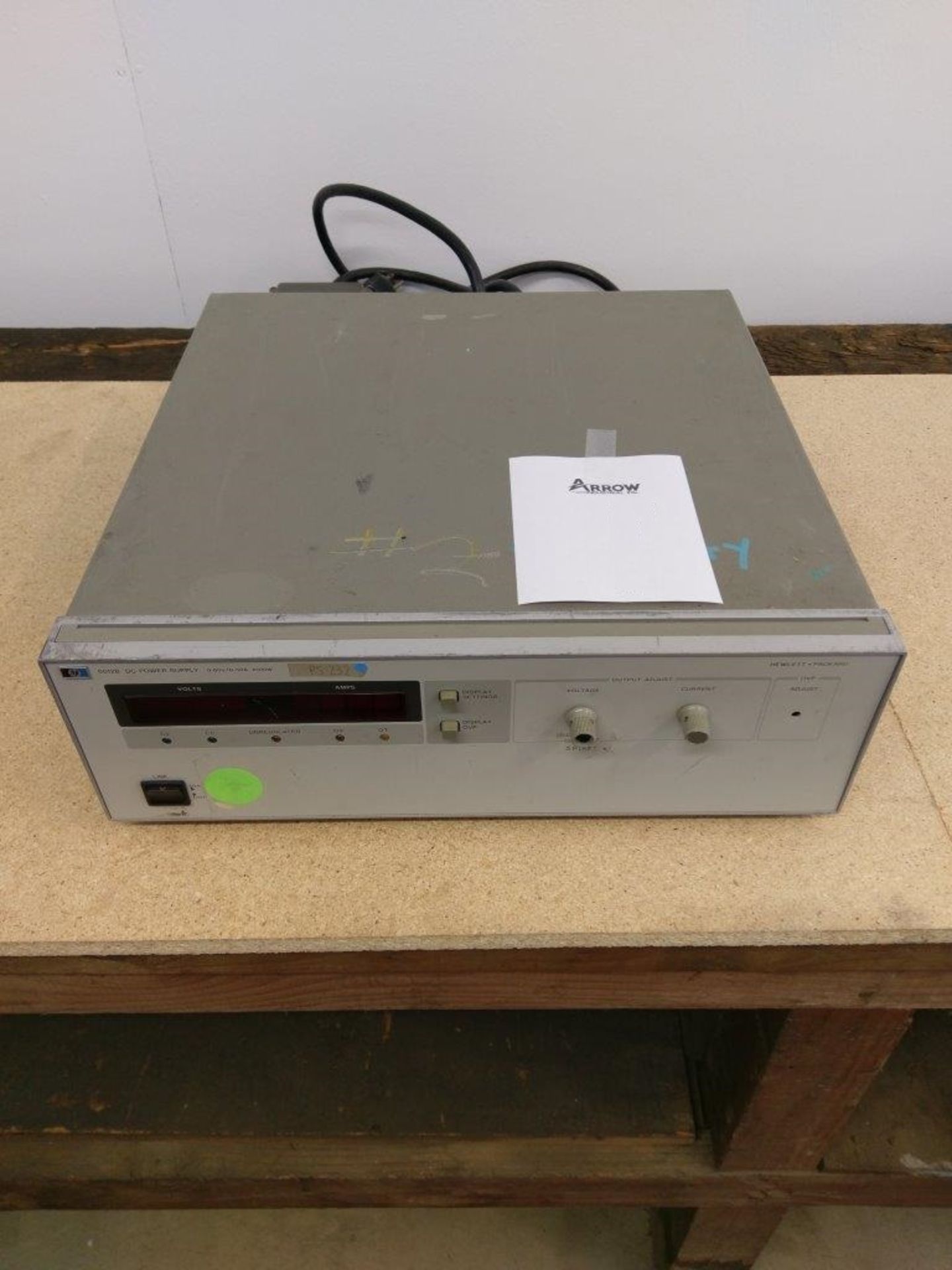 HP Hewlett Packard Model # 6012B DC Power Supply