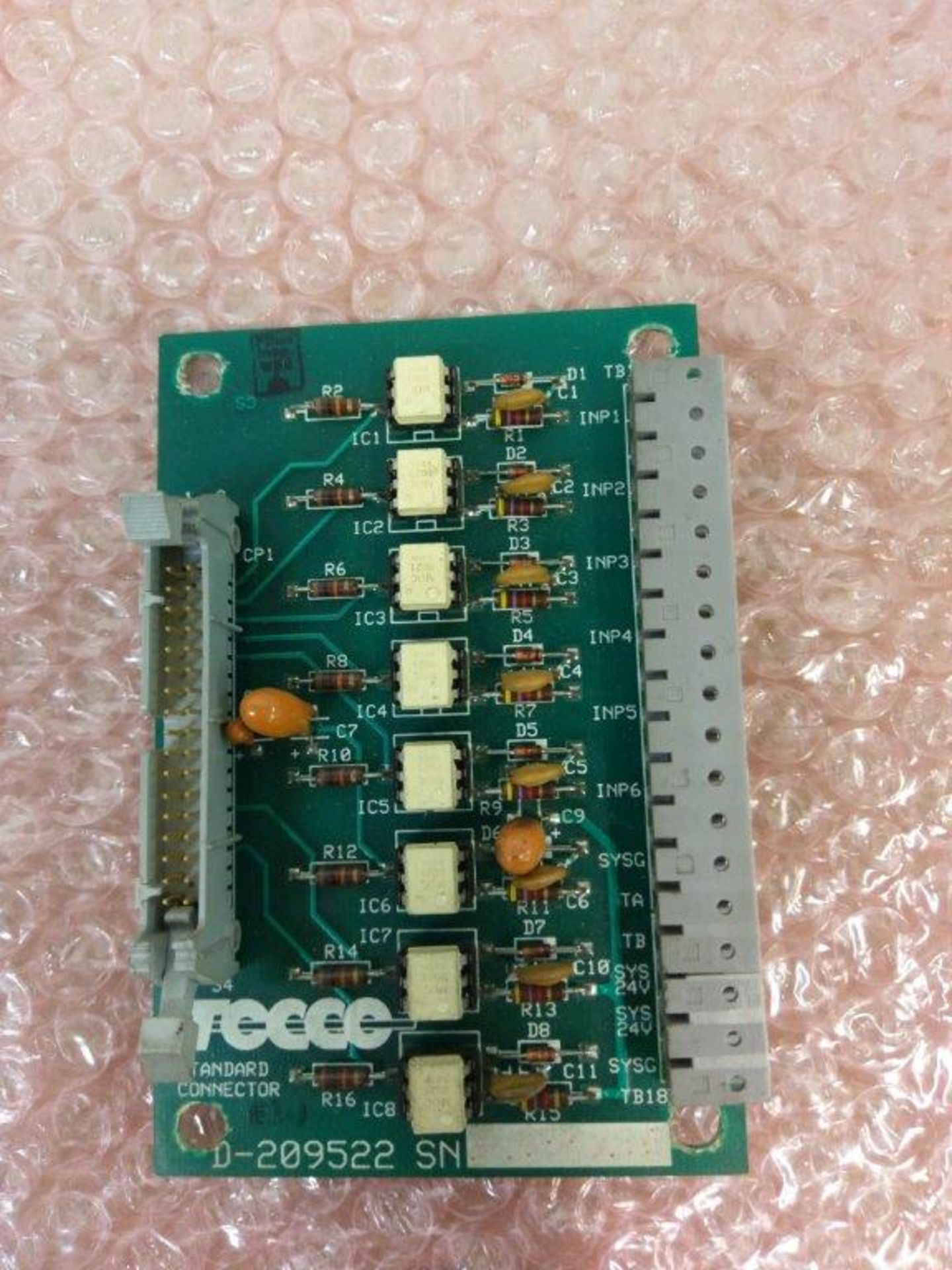 Tocco Standard Connector Board Model D-209522 - Image 2 of 2