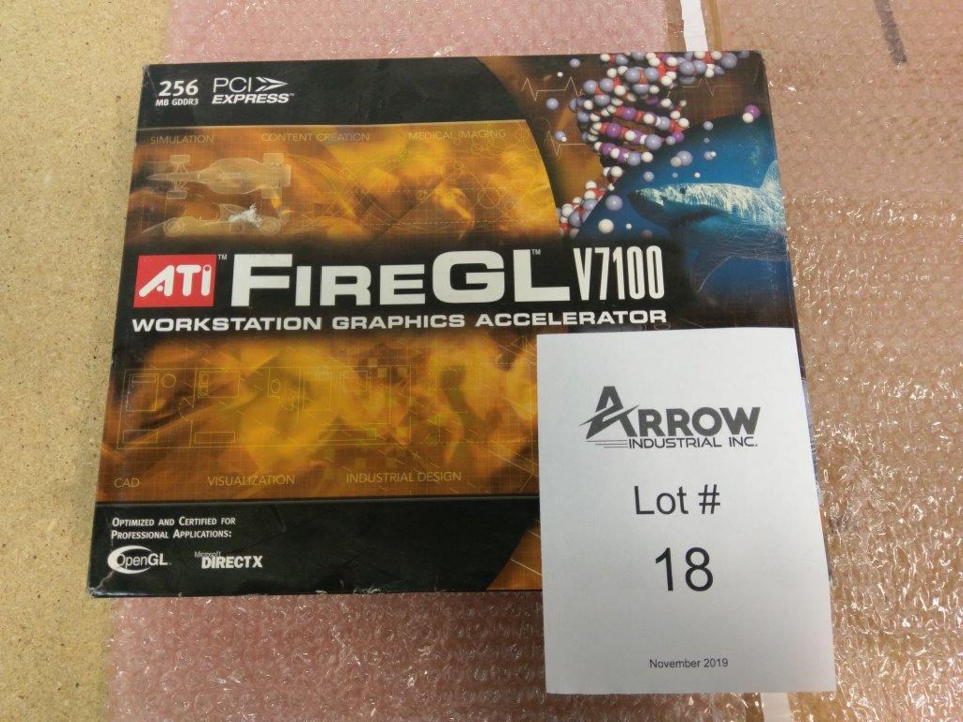 ATI FireGL V7100 Workstation Graphics Accelerator Card