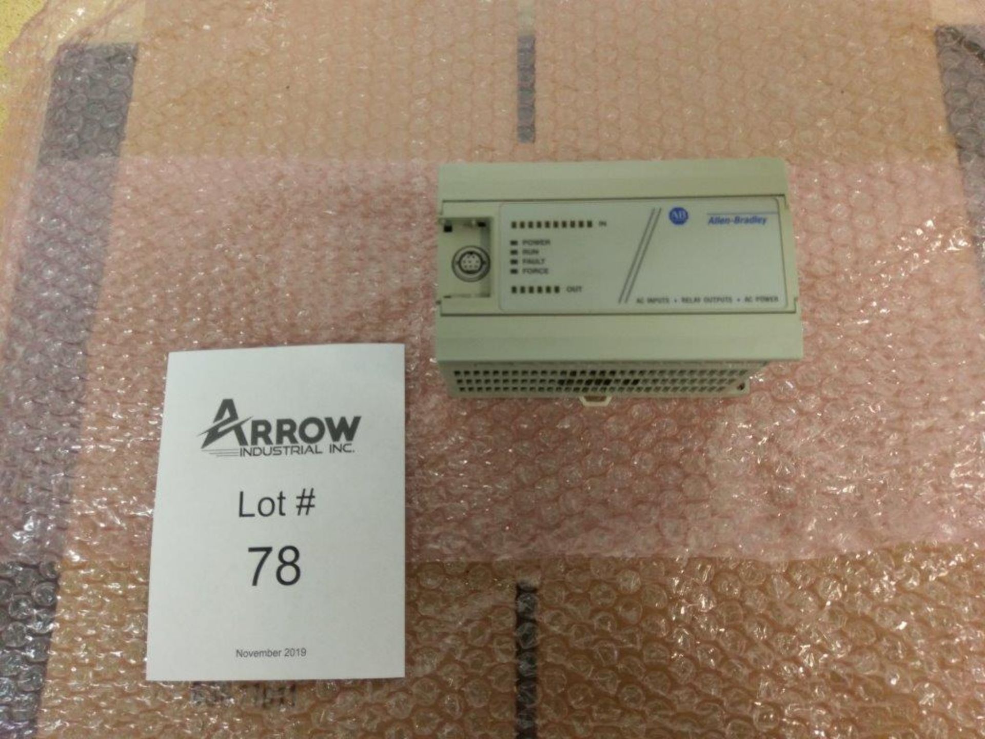 Allen Bradley MicroLogix 1000 Controller Cat# 1761-L16AWA