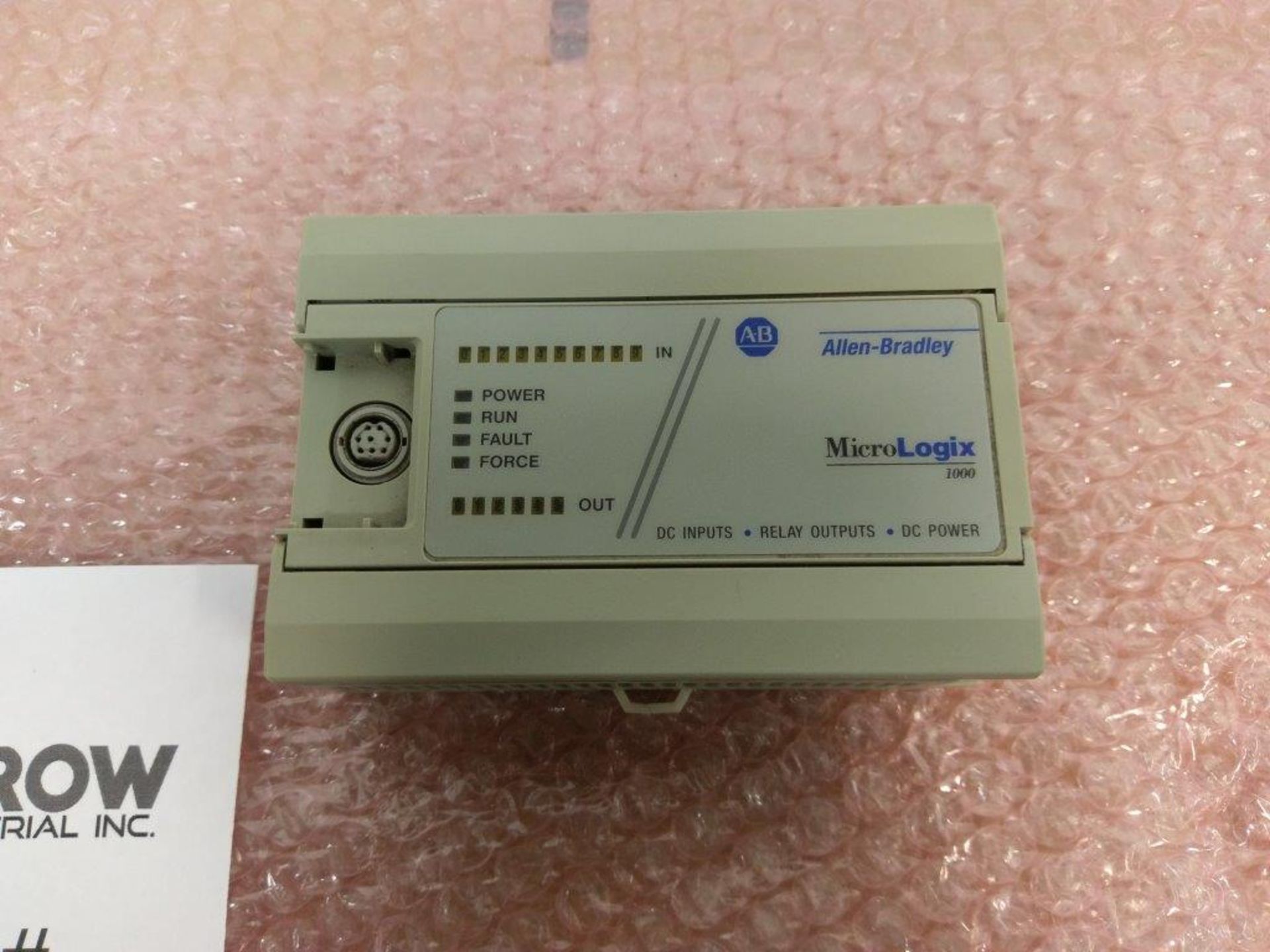 Allen Bradley MicroLogix 1000 Controller Cat# 1761-L16BWB - Image 2 of 3