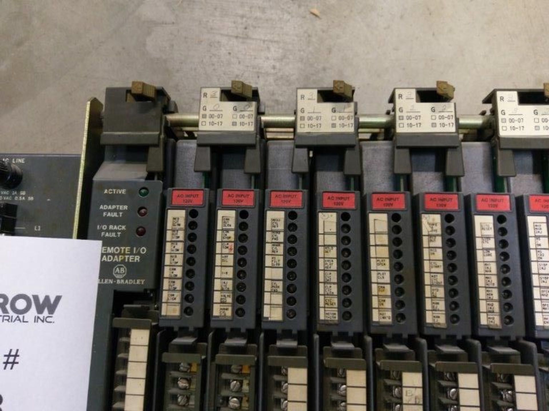 Allen Bradley Power Supply, Rack and Cards - Image 6 of 6