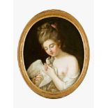 Elisabeth Vigee-Lebrun (1755-1842)-attributedElisabeth Vigee-Lebrun (1755-1842)-attributed, girl