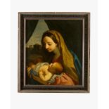 Carlo Maratta (1625-1713)-attributed Carlo Maratta (1625-1713)-attributed, Maria with child oil on