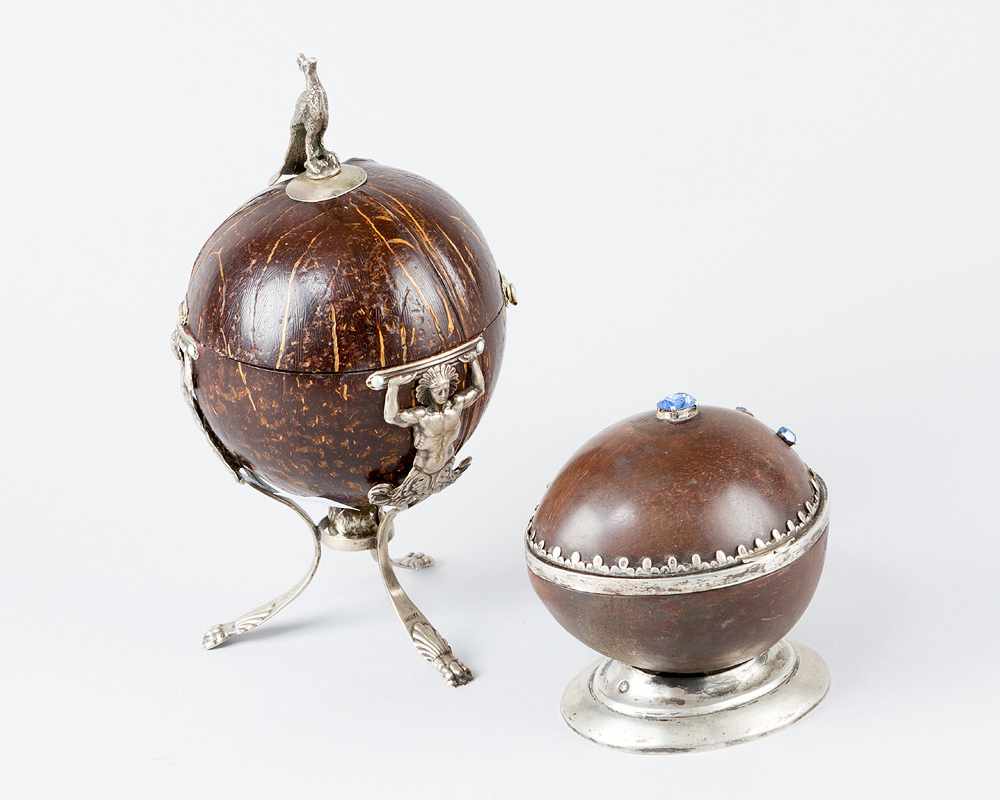 Coconut,Silver, Goblet collectionCoconut,silver goblet collection, comprising six goblets with - Image 3 of 3