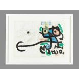 Joan Miro (1893-1983)-GraphicJoan Miro (1893-1983)-Graphic, Le derriere le mirror, two Graphic art
