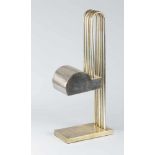 Marcel Breuer (1902-1981)-designMarcel Breuer (1902-1981)-design, table lamp in Bauhaus design metal