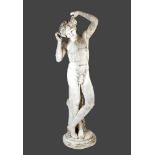 Carlo Chelli (1807-1877)-attributedCarlo Chelli (1807-1877)-attributed, life size marble sculpture