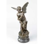 Auguste Moreau (1834-1917)-attributedAuguste Moreau (1834-1917)-attributed, bronze sculpture of