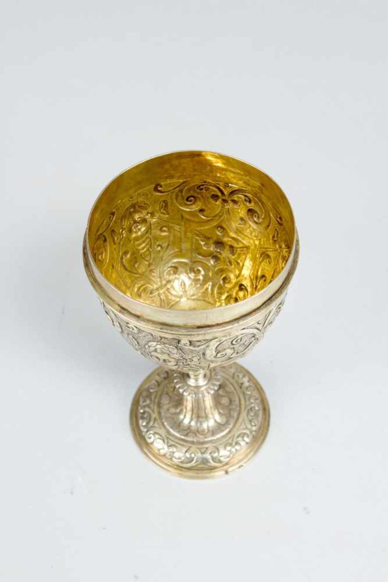 Silver cup , Augsburg 18. century15cmThis is a timed auction on our German portal lot-tissimo.com. - Bild 2 aus 3