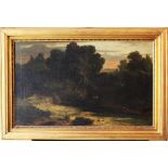 Unknown Artist, Landscape ,oil canvas, framed,signed,19. Century30x45cmThis is a timed auction on