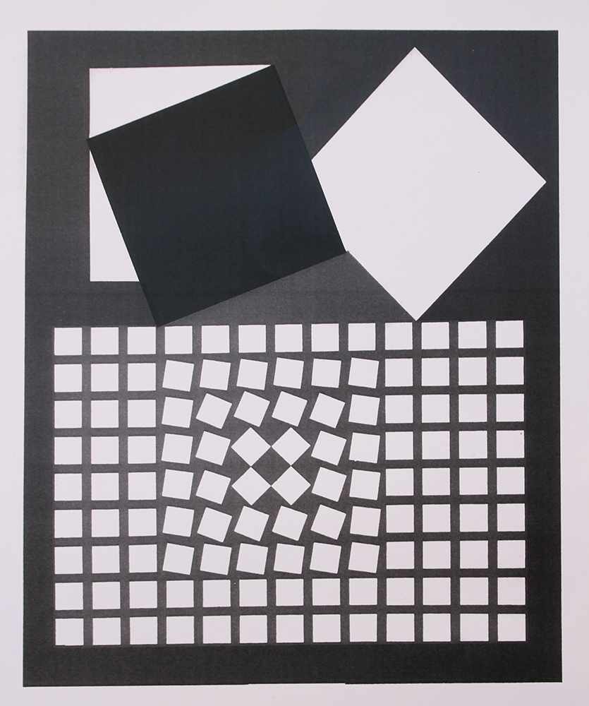 Vasarelly Graphic 20. century,20x18cmThis is a timed auction on our German portal lot-tissimo.com.