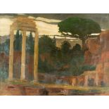 Artist 20. Century, park, oil on canvas, traces of signature100x70cmThis is a timed auction on our