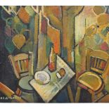 A.Clement around 1950, oil on board, still-life70x70cmThis is a timed auction on our German portal