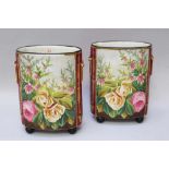 Pair of two French Louis Phillipe Porcelain Vases, 19. century24cmThis is a timed auction on our