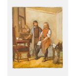 Artist 19.century, the printing house,oil on canvas, framed30x20cmThis is a timed auction on our