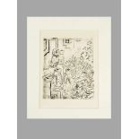 George Grosz(1893-1959)-graphic, Malik Verlag Berlin around 193024x16cmThis is a timed auction on