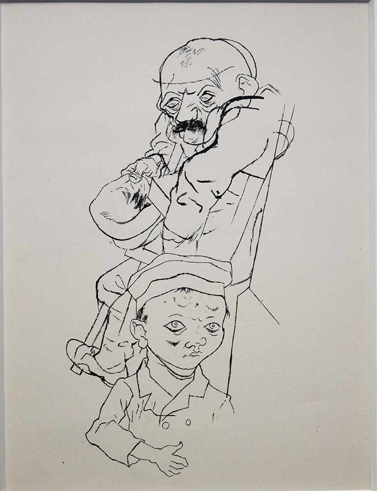 George Grosz(1893-1959)-graphic, Malik Verlag Berlin around 193024x16cmThis is a timed auction on - Image 2 of 3