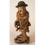 Chinese sculpture wood carved, Qing Dynasty28cmThis is a timed auction on our German portal lot-