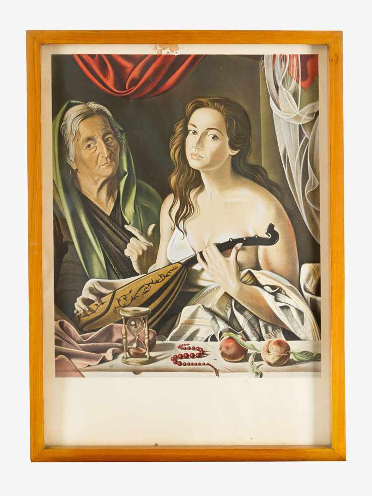Gregorio Sciltian (1900-1985) – graphic. Art print on paper, framed under glass60x54cm