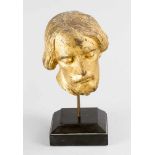 Joseph Bernard (1866 – 1931) – attributed, male head portrait, bronze cast, with remains of original